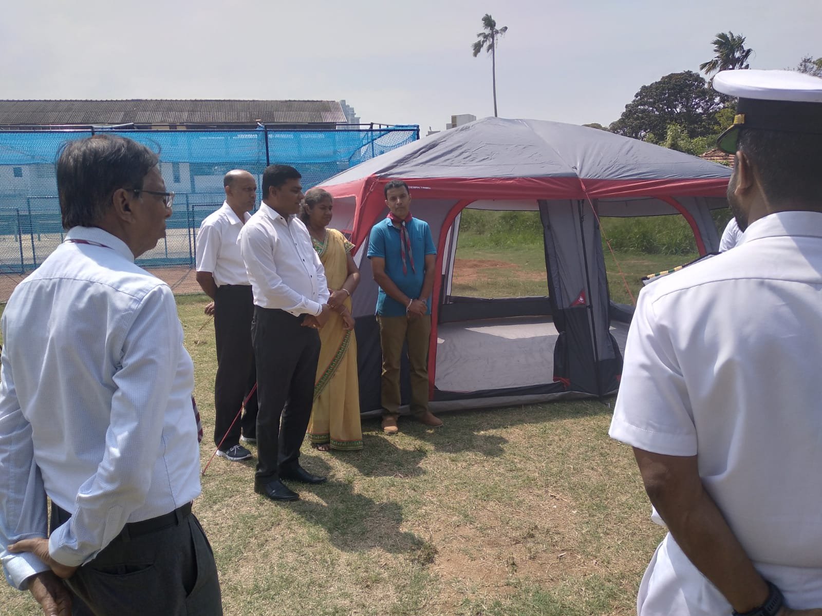 Scout Tent Donation to Nalanda College by Hasanjith Kurukulaarachchi
