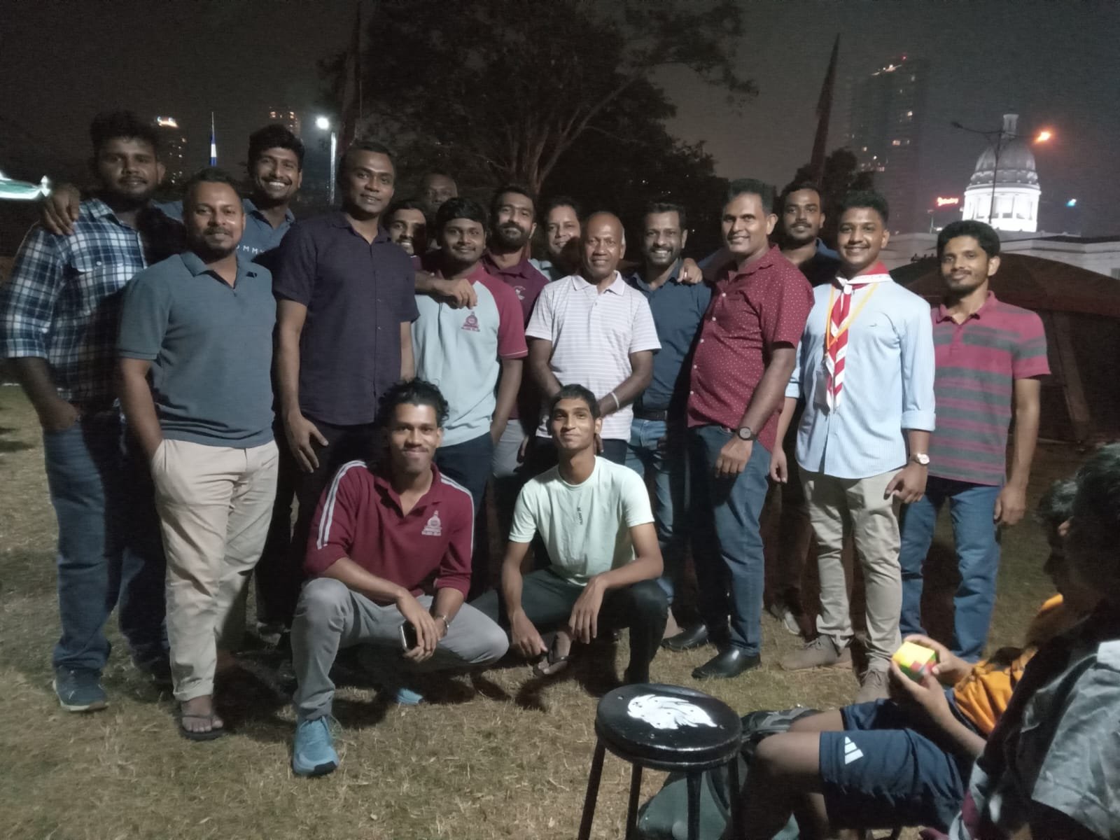 Camporee Dinner for Nalanda College Scouts