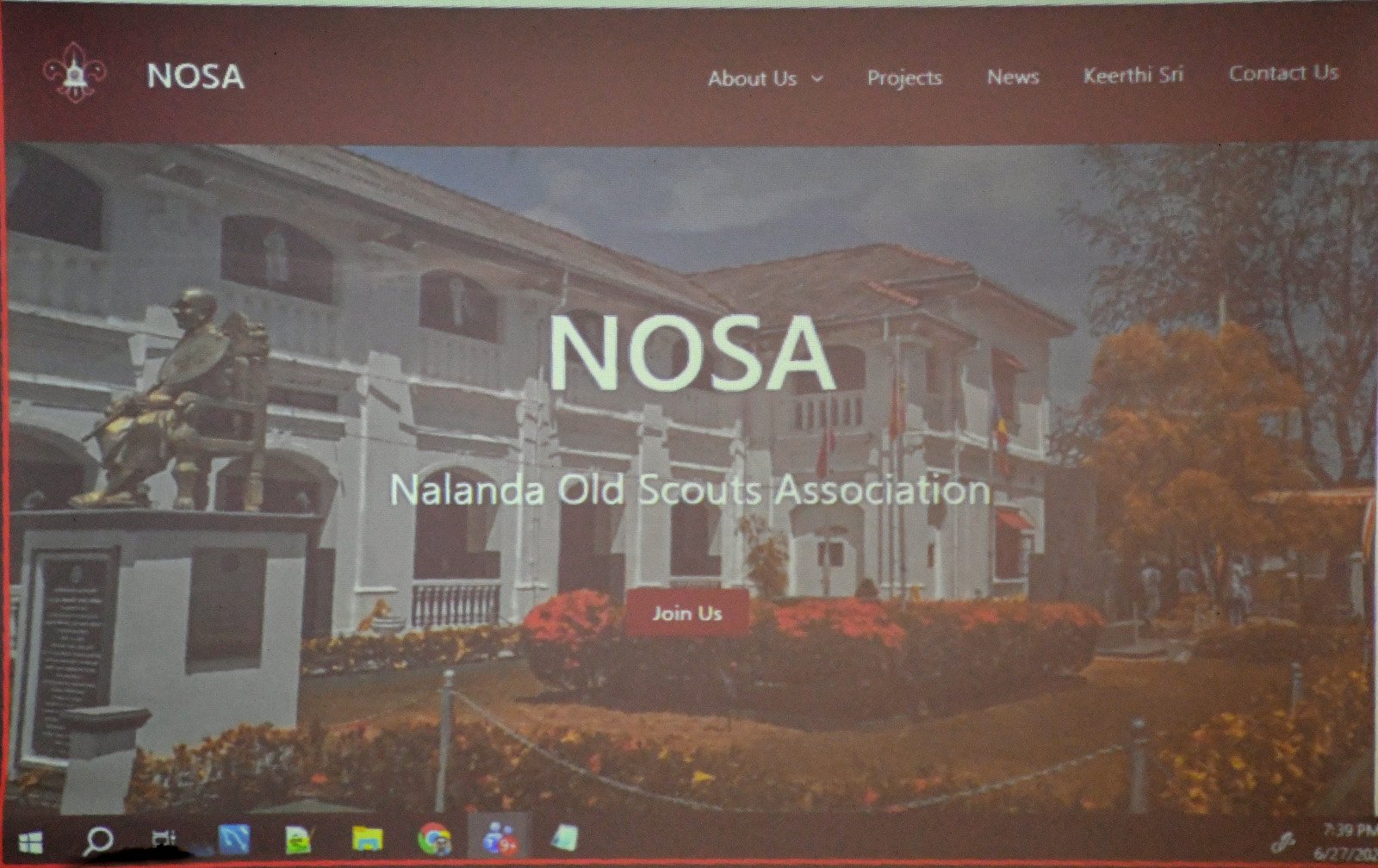 Launching the Official NOSA Website